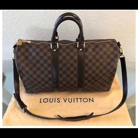 Louis Vuitton travel bag Damier barely used - Picture 1 of 5